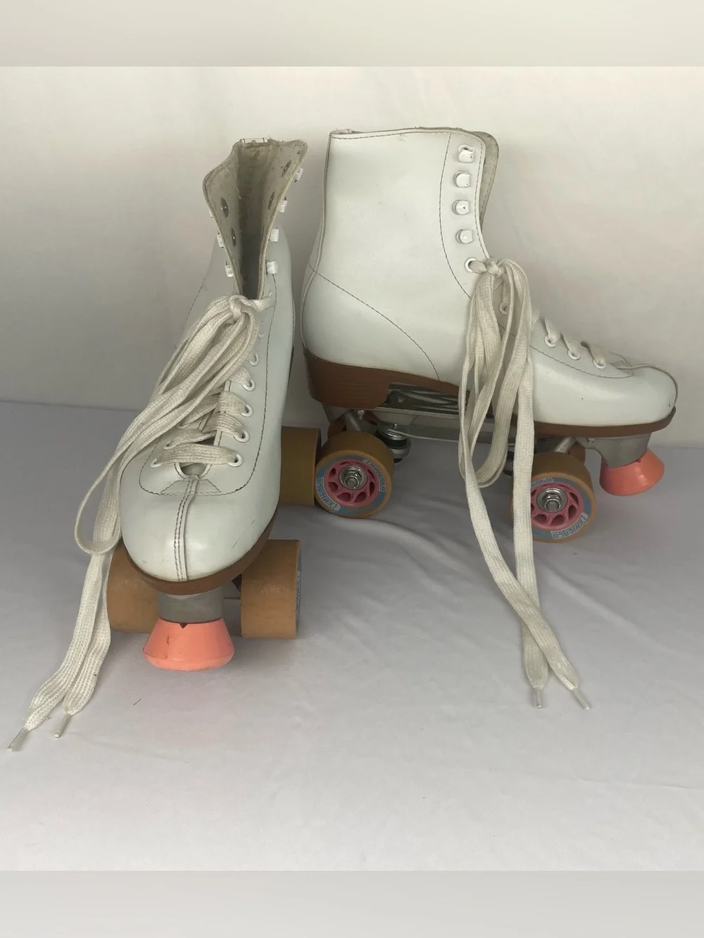 Women's Chicago Deluxe Leather Rink Skates 9 - White
